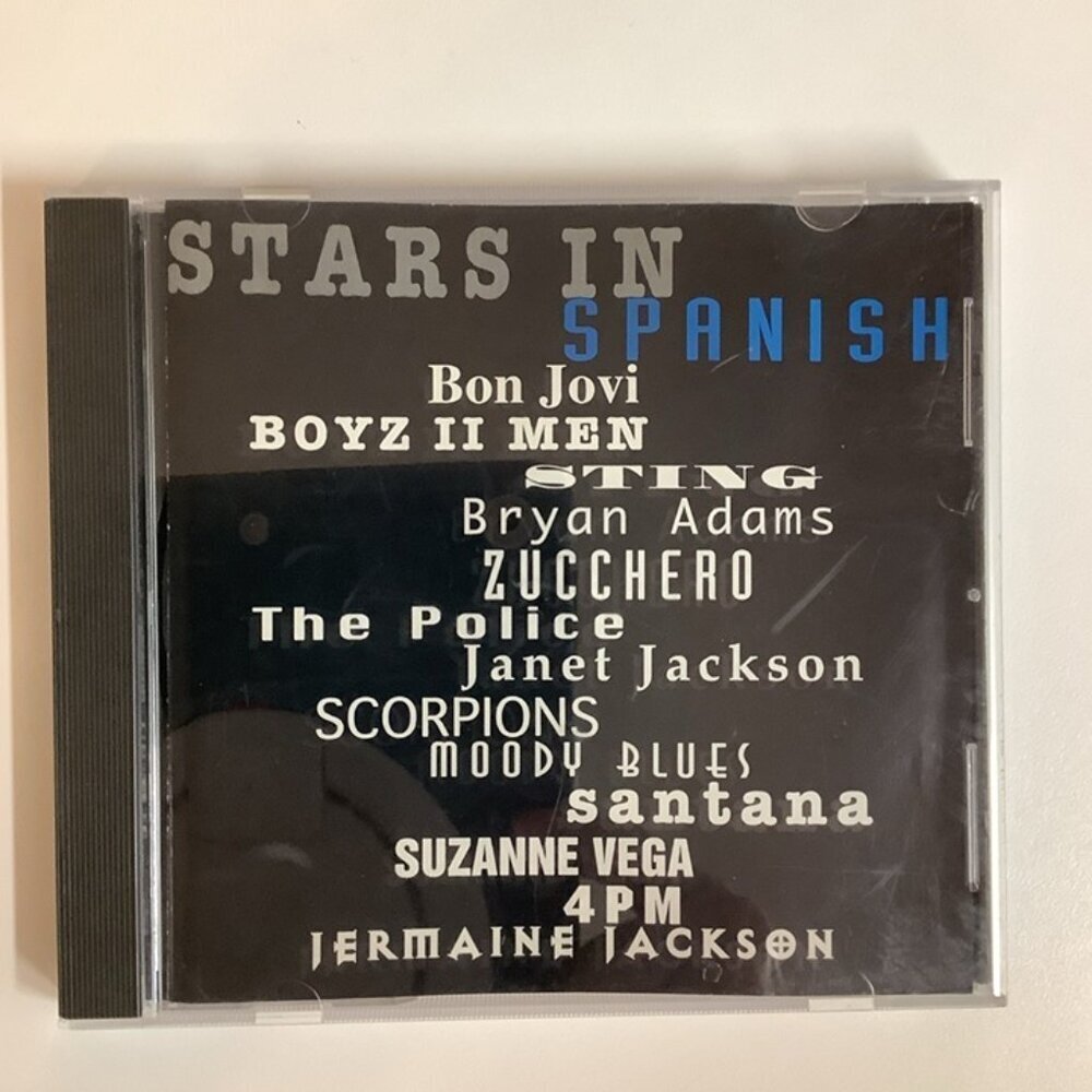 Stars In Spanish RARE - STARS IN SPANISH POLYDOR 1995 POLYGRAM PROMO MUSIC CD